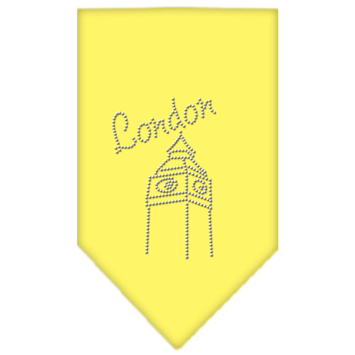 London Rhinestone Bandana Yellow Small